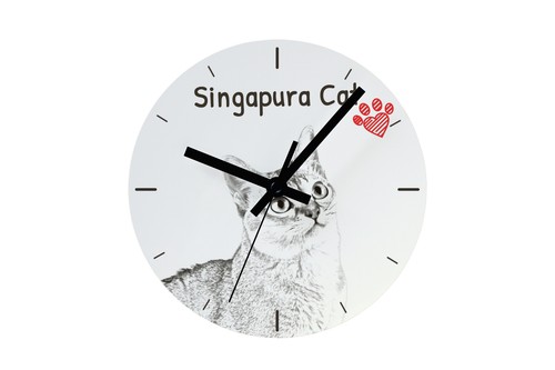 Singapura horloge avec photo