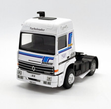 Renault R 420 Turboleader tracteur 1/43 transports Blanc - Eligor 117434