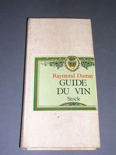 Vin raymond dumay guide - vin,