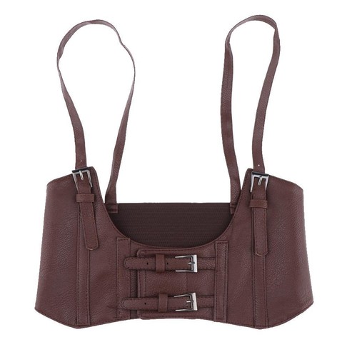 Ceinture large cuir style - large, en