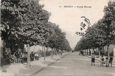 Carte postale drancy avenue - /,