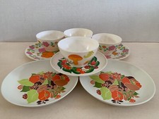 LOT 5 ASSIETTES + 4 BOLS