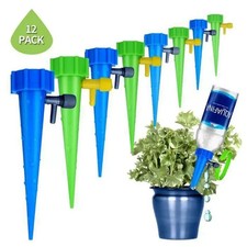12 Pièces Kit Irrigation Goutte à Goutte Réglable Arrosage Automatique bleu
