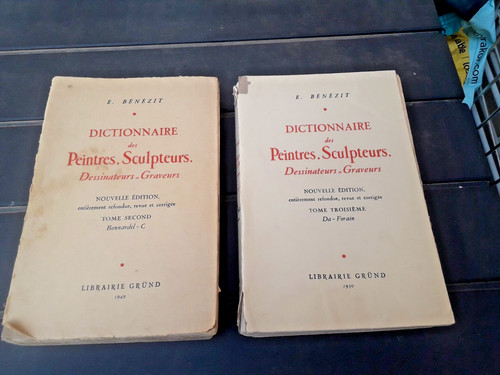 Dictionnaire benezit peintres - benezit,