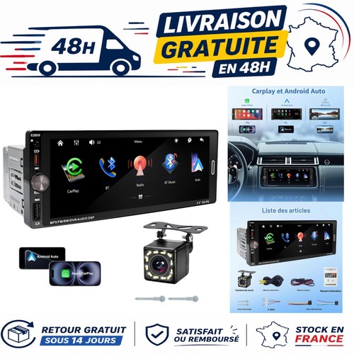 Autoradio din bluetooth 9 - bluetooth, 6,9"