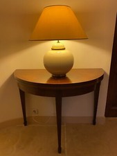 Table de jeux demi lune