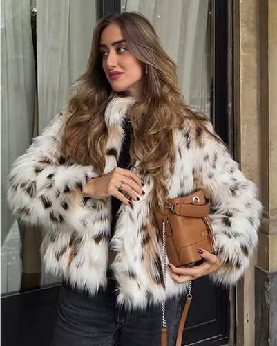 Veste fourrure synthétique - veste,