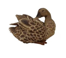 Statuette Canard Colvert En