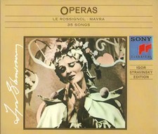 Edition: Le Rossignol / Mavra / 25 Songs - Vol. VIII, Igor Stravinsky