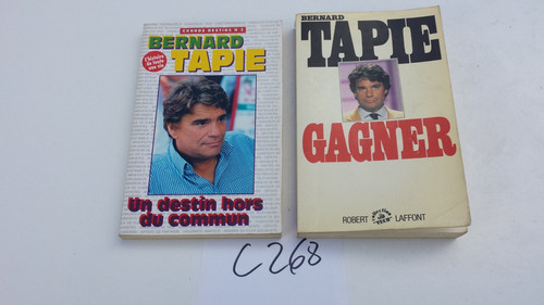 C268 livres bernard tapie - 2,