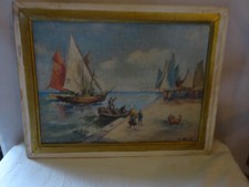 Tableau peinture huile - peinture, l'huile