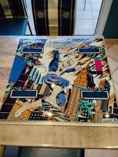 Amazing Spider-Man Pinball Machine Backglass (Gottlieb, D. & Co., 1980).