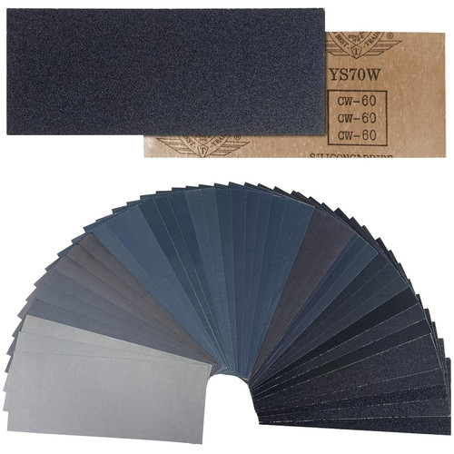 Lot papier verre - lot, 42
