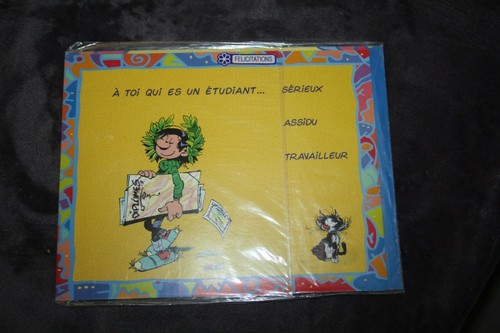 Gaston lagaffe carte postale - carte,