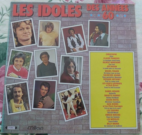 33t les idoles des années - idoles, 60