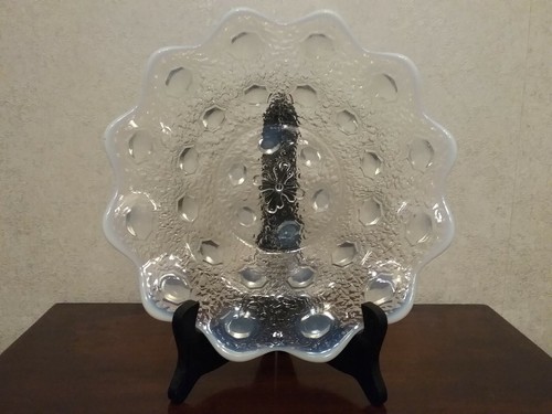 Plat ancien verre - plat,