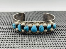 Bracelet Manchette En Argent