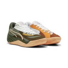 Puma All-Pro Nitro Gremlins baskets pour hommes en cuir vert