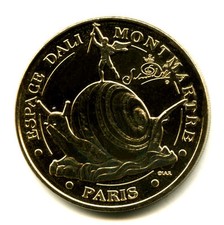 75018 Musée Dali, L'escargot et l'ange, 2013, Monnaie de Paris