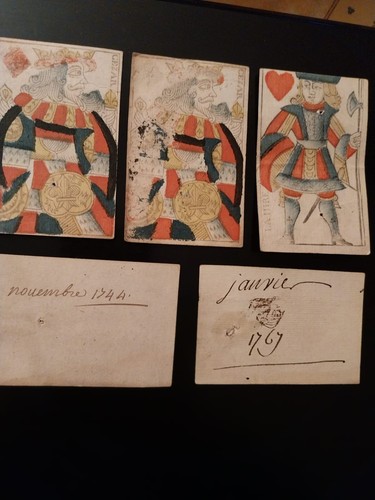 Carte jouer jeu ancien - carte, à