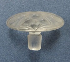 René LALIQUE bouchon de flacon parfum ART NOUVEAU verre moulé
