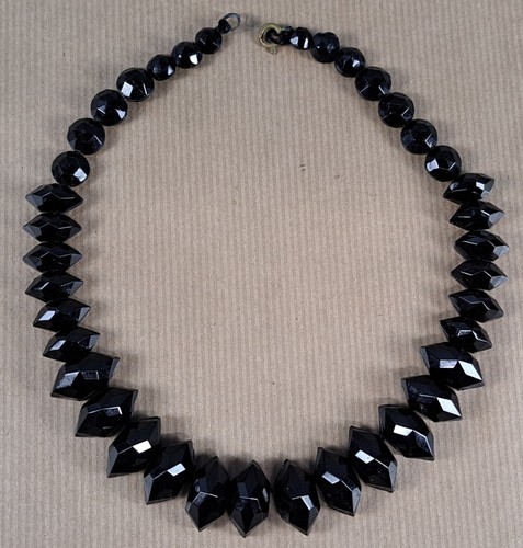 Collier art déco verre - collier,
