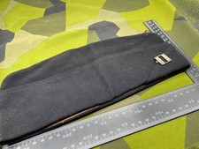 Très Inhabituel WW2 Armée Américaine Côté Casquette en Noir Matériau À Capitaine