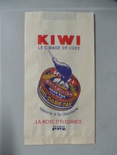 POCHE PAPIER SAC PUBLICITAIRE ENCAUSTIQUE KIWI LE CIRAGE DE LUXE BOOT POLISH PPZ