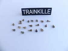 JOUEF 20 VIS LAITON 11 MM FIXATION BOGIE WAGON / VOITURE VOYAGEURS