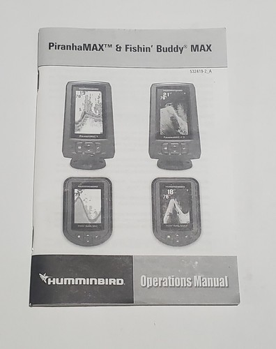 Oem humminbird piranha - piranha, max
