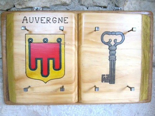 Accroche clés bois vernis