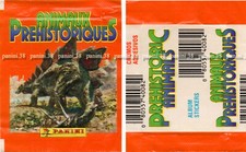 Pochette NEUVE "ANIMAUX PREHISTORIQUES" Panini 1992