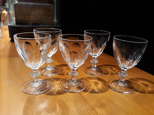 Lot verre liqueur pied - liqueur,