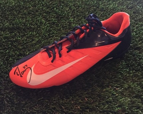 Mccaffrey signed nike vapor - mccaffrey,