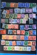 ROYAUME UNI   LOT TIMBRES OBLITERES  non tries   88M916