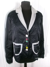 Veste blazer polyester bleu