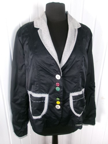 Veste blazer polyester bleu