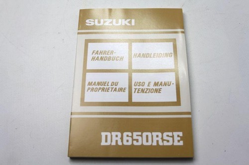 Manuel utilisation suzuki dr - manuel, d'utilisation