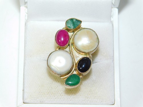 Bague argent sterling 925 - en,