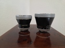 2 Objectifs Photos Appareil Argentique Compur Voigtlander Skoparex Super Dynarex