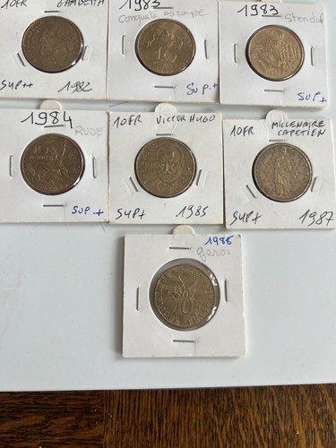 Serie pièces de monnaie - 7,