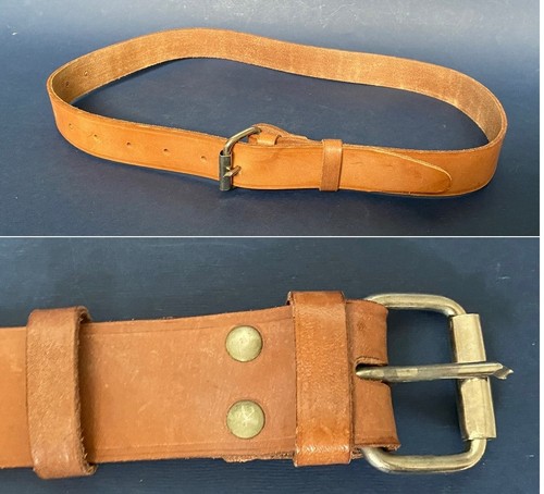 Ceinture cuir militaire - cuir,