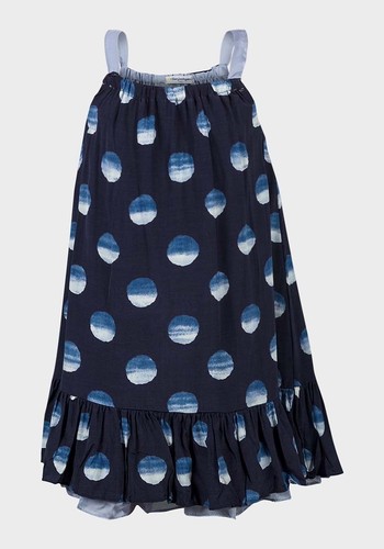 Robe fille imprimé pois - robe,