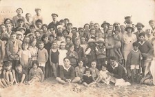 Cpa photographie vacances la - vacances, a