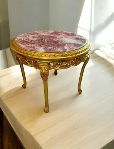 Une table ronde style louis - louis, xv