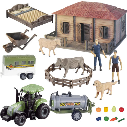 Grand ensemble ferme - grand,