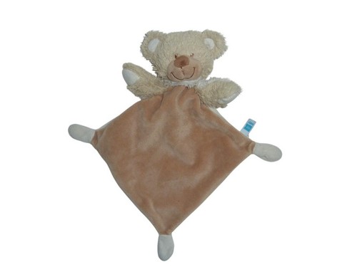Doudou ours plat tex - ours,