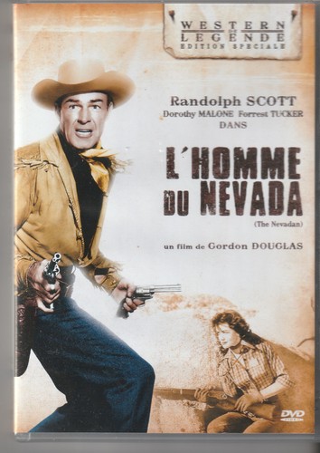 Dvd western randolph scott - western,