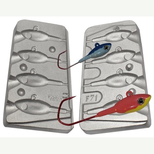 Moule plombs tetes - moule, plombees