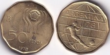 50 Pesos 1978 Argentine